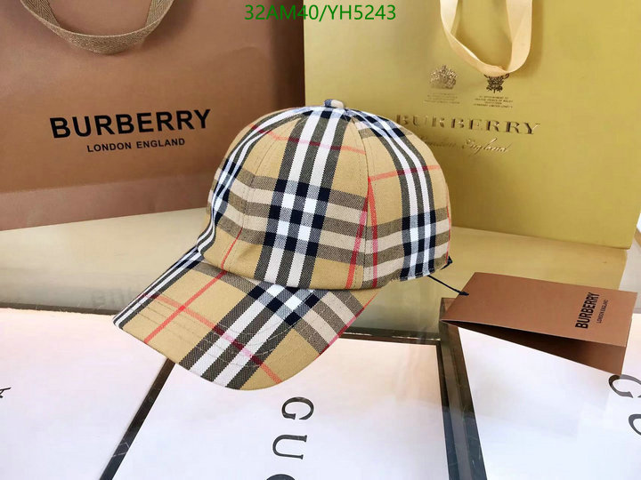 Cap -(Hat)-Burberry, Code: YH5243,$: 32USD