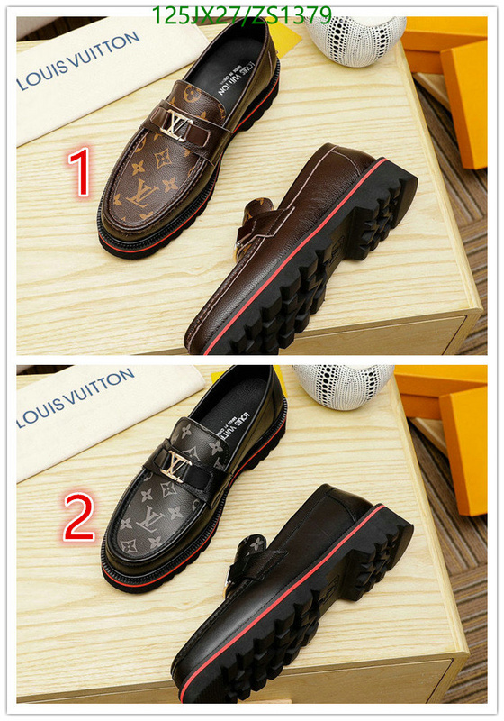 Men shoes-LV, Code: ZS1379,$: 125USD