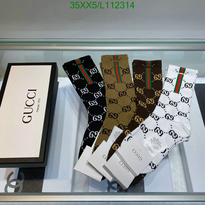 Sock-Gucci, Code: L112314,$:35USD