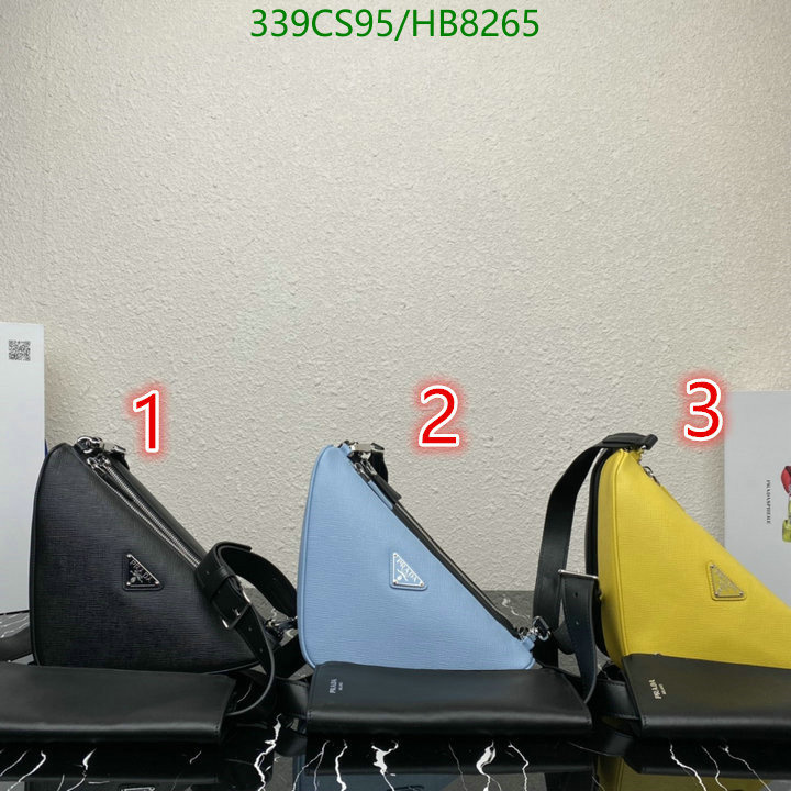 Prada Bag-(Mirror)-Triangle,Code: HB8265,$: 339USD