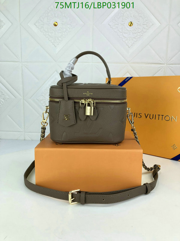 LV Bags-(4A)-Vanity Bag-,Code: LBP031901,$: 75USD