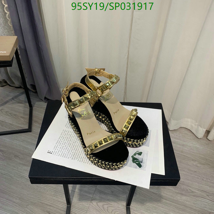 Women Shoes- Christian Louboutin, Code: SP031917,$: 95USD