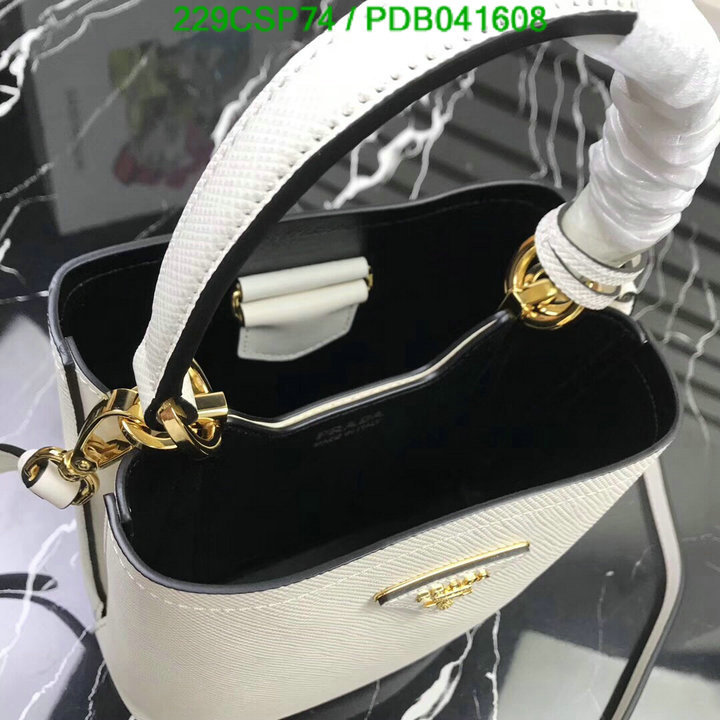 Prada Bag-(Mirror)-Diagonal-,Code: PDB041608,$: 229USD