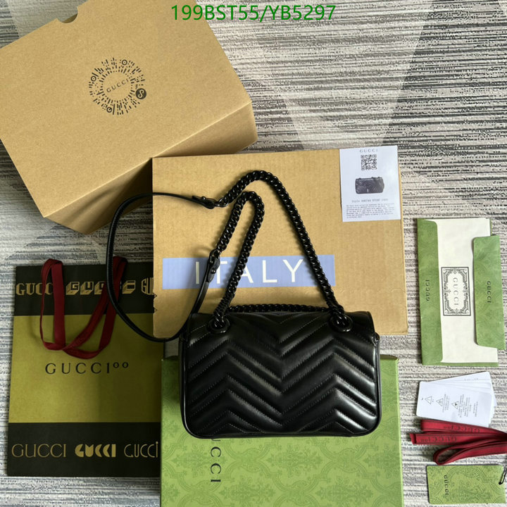 Gucci Bag-(Mirror)-Marmont,Code: YB5297,$: 199USD