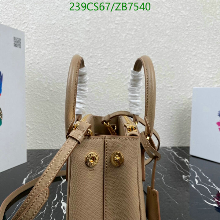 Prada Bag-(Mirror)-Handbag-,Code: ZB7540,$: 239USD