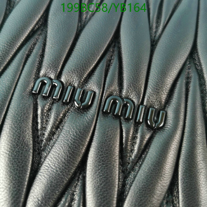 Miu Miu Bag-(Mirror)-Diagonal-,Code: YB164,$: 199USD