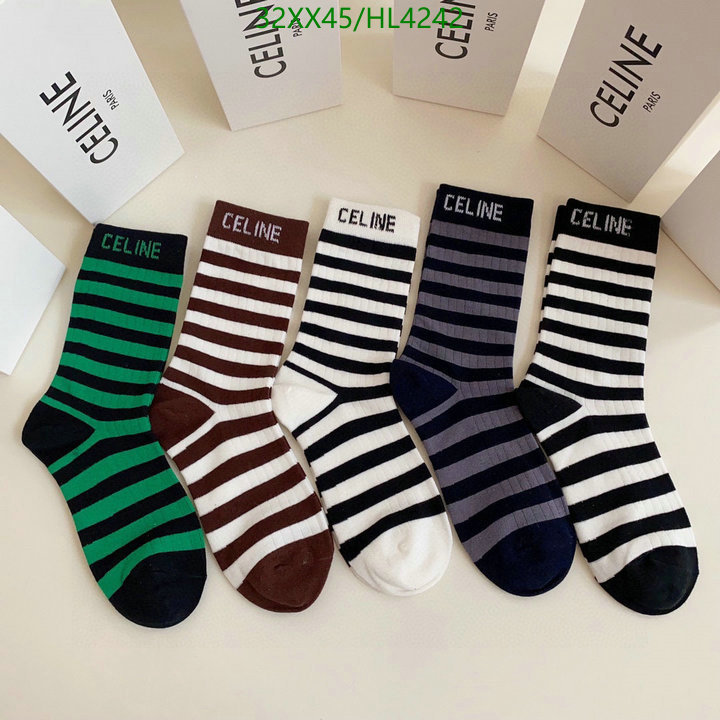 Sock-CELINE, Code: HL4242,$: 32USD