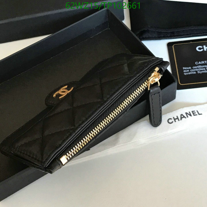 Chanel Bags ( 4A )-Wallet-,Code: TP102661,$: 62USD