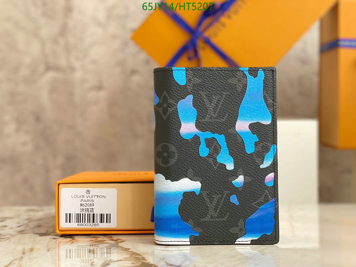 LV Bags-(Mirror)-Wallet-,Code: HT5207,$: 65USD