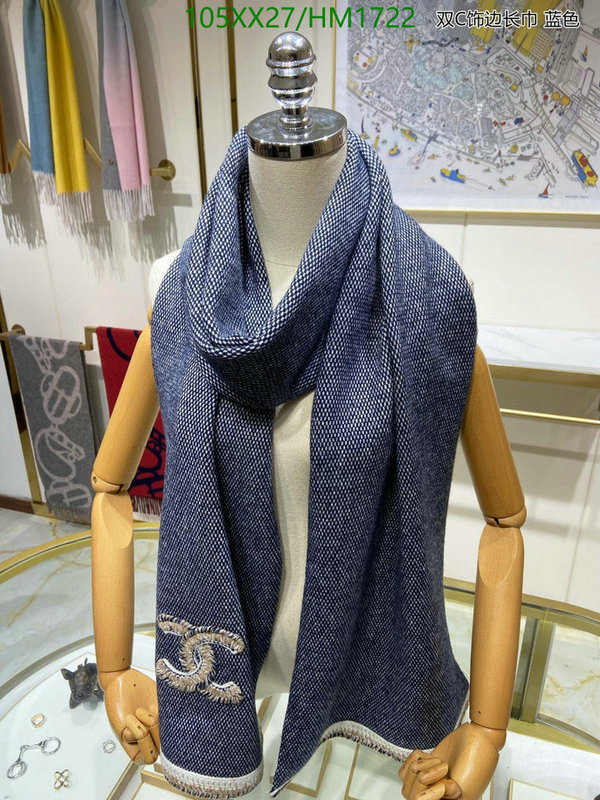 Scarf-Chanel, Code: HM1722,$: 105USD