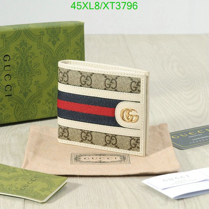 Gucci Bag-(4A)-Wallet-,Code: XT3796,$: 45USD