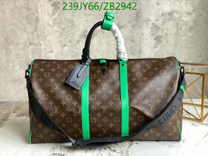 LV Bags-(Mirror)-Keepall BandouliRe 45-50-,Code: ZB2942,$: 239USD