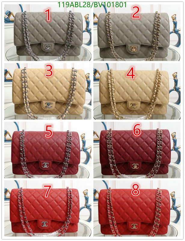 Chanel Bags ( 4A )-Diagonal-,Code: BV101801,$: 119USD