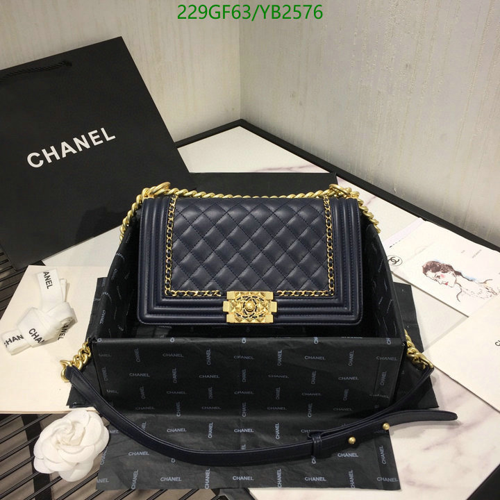 Chanel Bags -(Mirror)-Le Boy,Code: YB2576,$: 229USD