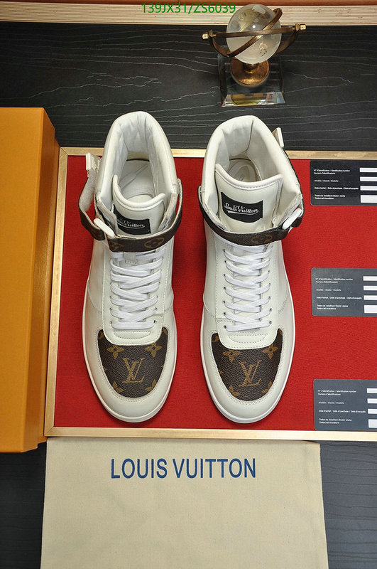 Men shoes-LV, Code: ZS6039,$: 139USD