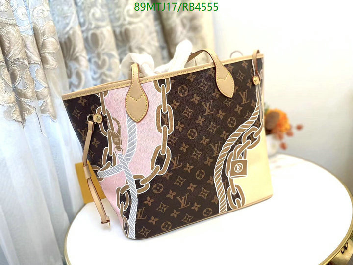 LV Bags-(4A)-Neverfull-,Code: RB4555,$: 89USD