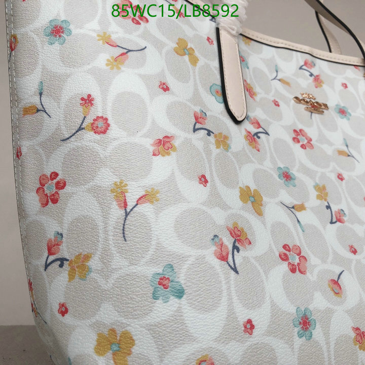 Coach Bag-(4A)-Tote-,Code: LB8592,$: 85USD