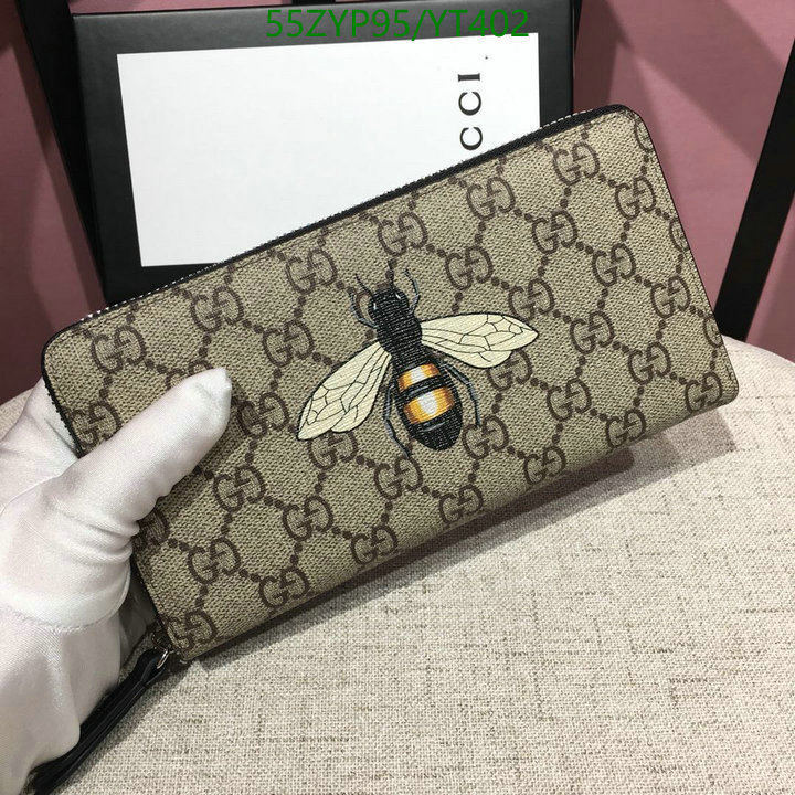 Gucci Bag-(4A)-Wallet-,Code: YT402,$: 55USD