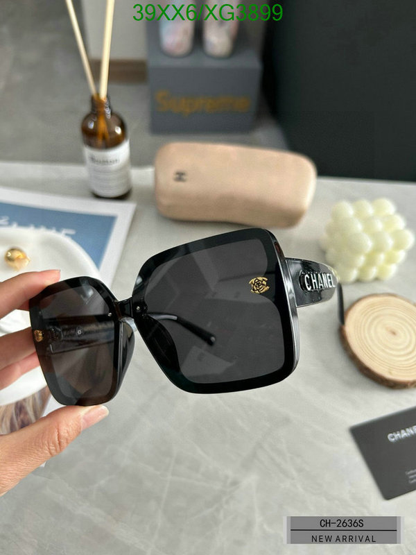 Glasses-Chanel, Code: XG3899,$: 39USD