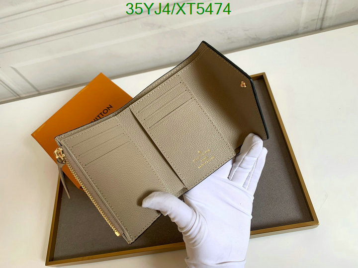 LV Bags-(4A)-Wallet-,Code: XT5474,$: 35USD