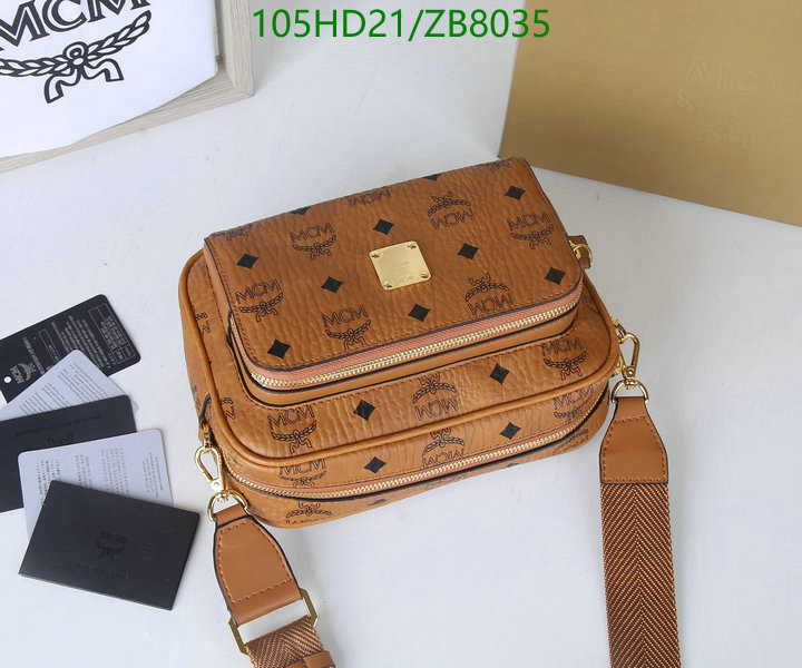 MCM Bag-(Mirror)-Diagonal-,Code: ZB8035,$: 105USD