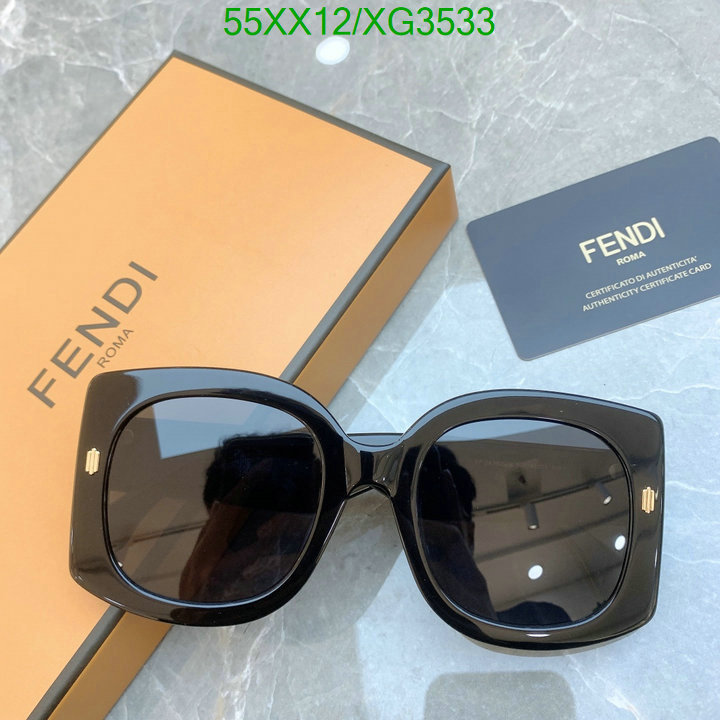 Glasses-Fendi, Code: XG3533,$: 55USD