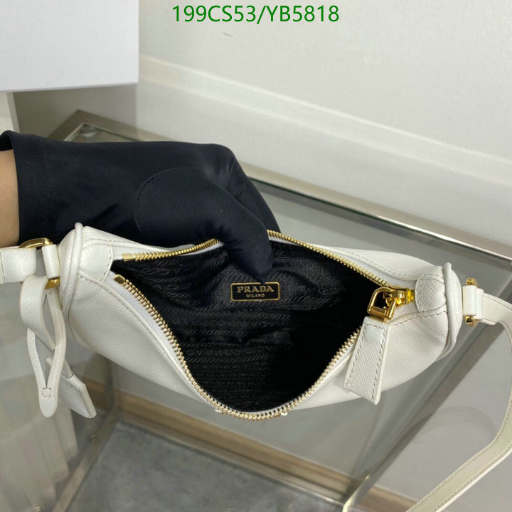 Prada Bag-(Mirror)-Re-Edition 2000,Code: YB5818,$: 199USD