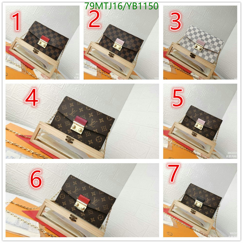 LV Bags-(4A)-Pochette MTis Bag-Twist-,Code: YB1150,$: 79USD