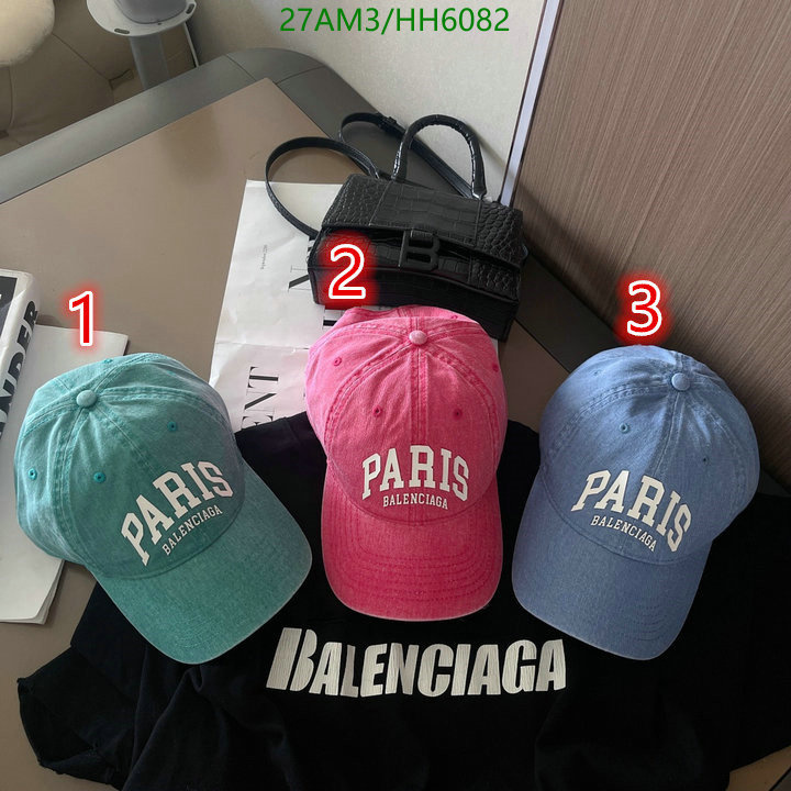 Cap -(Hat)-Balenciaga, Code: HH6082,$: 27USD