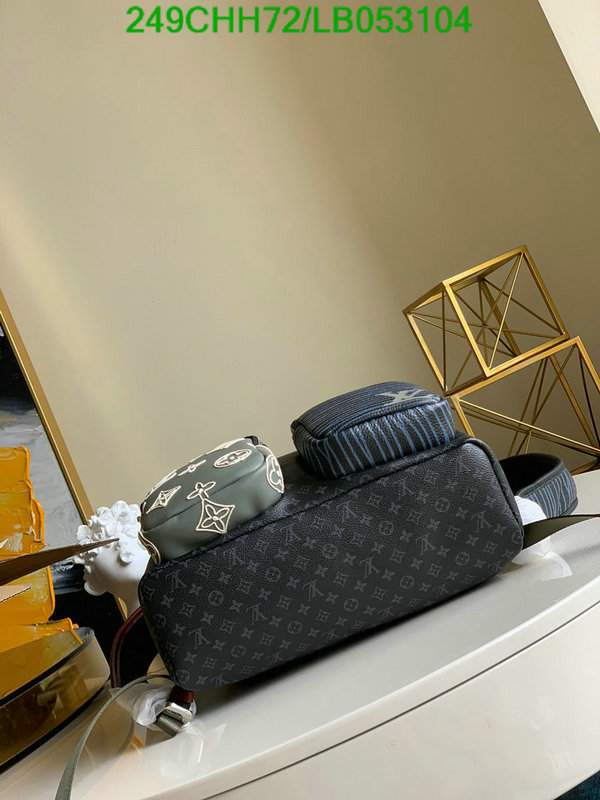 LV Bags-(Mirror)-Backpack-,Code:LB053104,$: 249USD