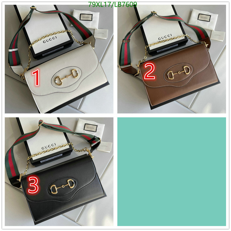 Gucci Bag-(4A)-Horsebit-,Code: LB7609,$: 79USD