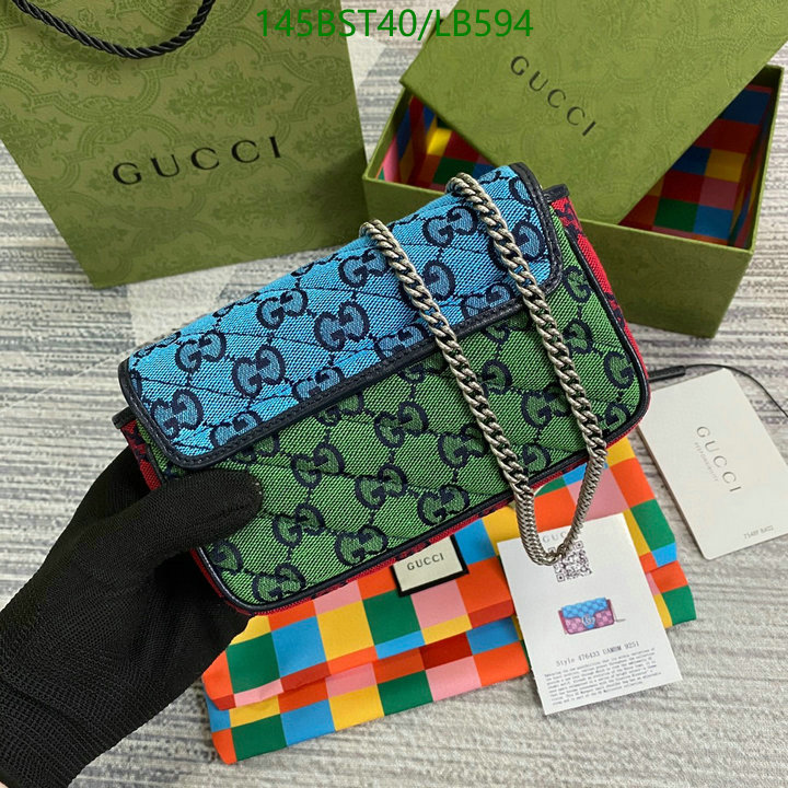 Gucci Bag-(Mirror)-Marmont,Code: LB594,$: 145USD