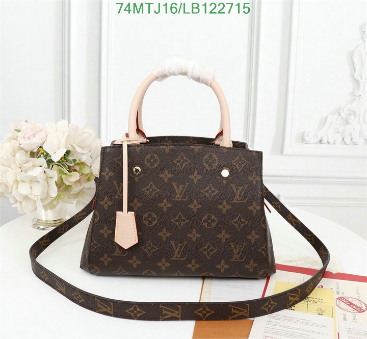 LV Bags-(4A)-Handbag Collection-,Code: LB122715,$:74USD