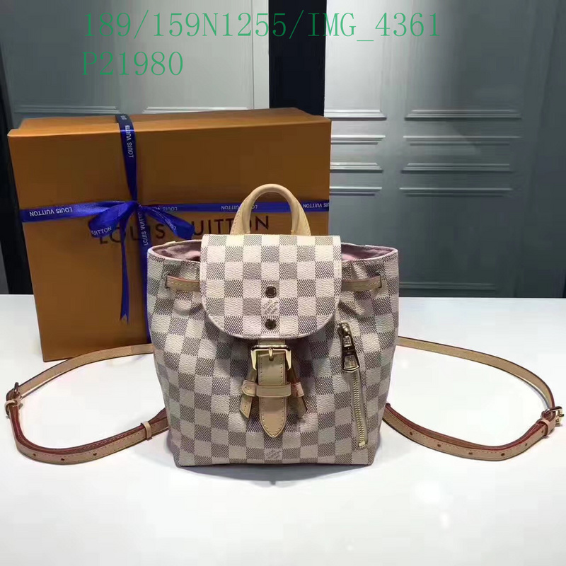LV Bags-(Mirror)-Backpack-,Code：LB113119,$: 189USD