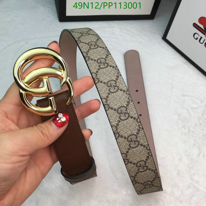 Belts-Gucci, Code: PP113001,$: 49USD