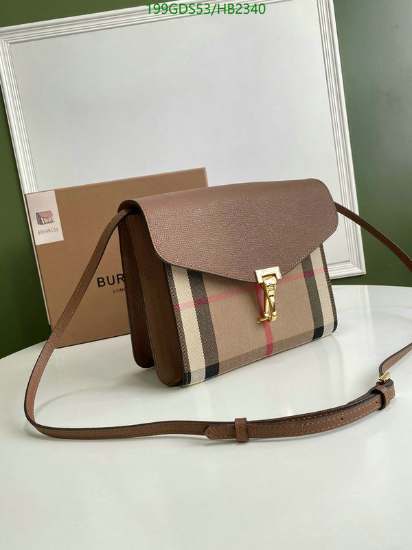 Burberry Bag-(Mirror)-Diagonal-,Code: HB2340,$: 199USD