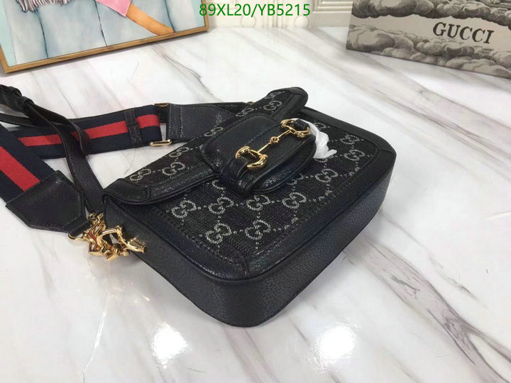 Gucci Bag-(4A)-Horsebit-,Code: YB5215,$: 89USD