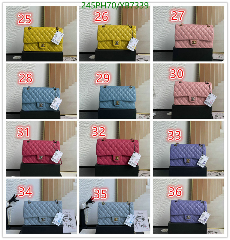 Chanel Bags -(Mirror)-Diagonal-,Code: YB7339,$: 245USD