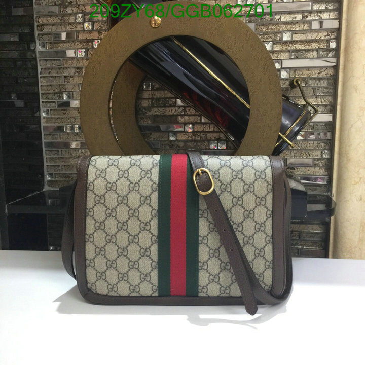 Gucci Bag-(Mirror)-Diagonal-,Code: GGB062701,$: 209USD