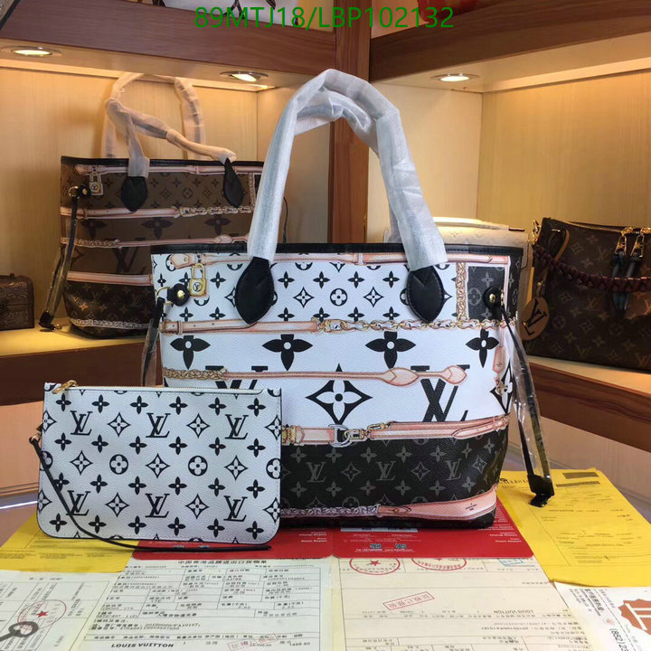LV Bags-(4A)-Neverfull-,Code: LBP102132,$: 89USD