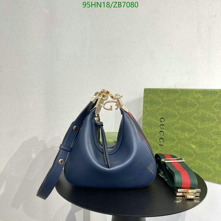 Gucci Bag-(4A)-Diagonal-,Code: ZB7080,$: 95USD