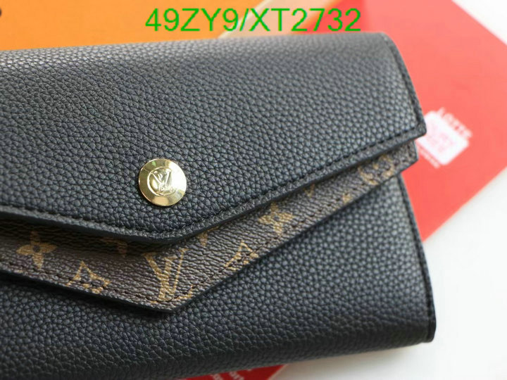 LV Bags-(4A)-Wallet-,Code: XT2732,$: 49USD