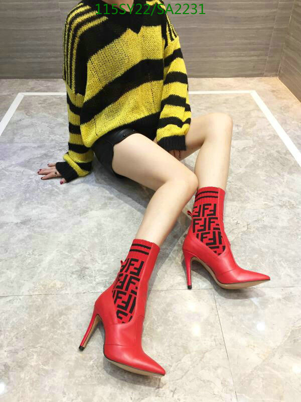 Women Shoes-Fendi, Code: SA2231,$: 115USD