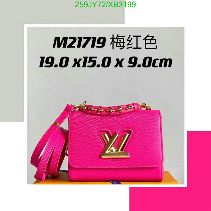 LV Bags-(Mirror)-Pochette MTis-Twist-,Code: XB3199,$: 259USD