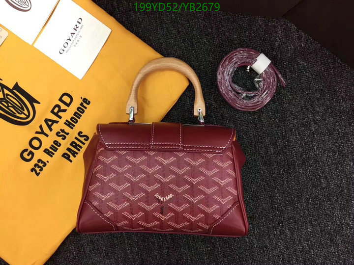 Goyard Bag-(Mirror)-Diagonal-,Code: YB2679,$: 199USD