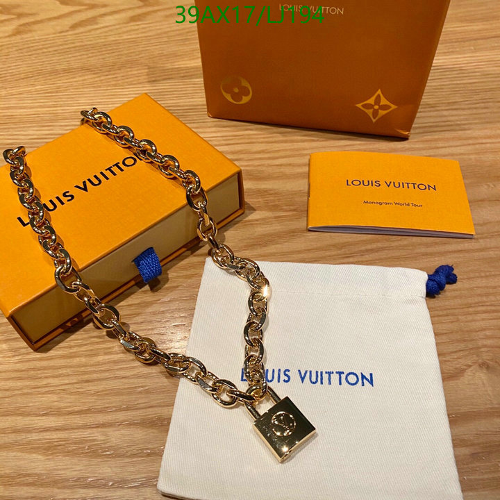 Jewelry-LV,Code: LJ194,$: 39USD