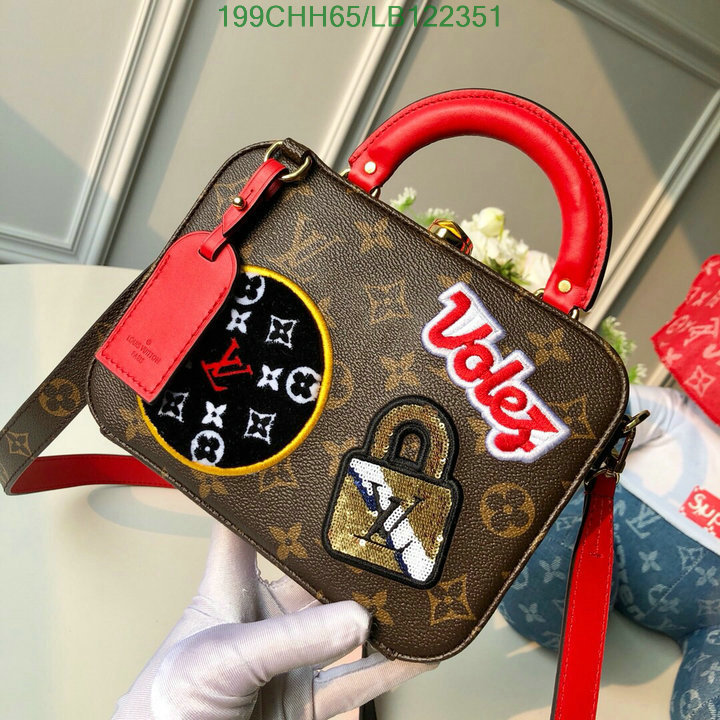 LV Bags-(Mirror)-Handbag-,Code: LB122351,$:199USD