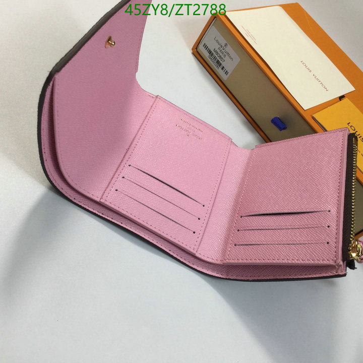 LV Bags-(4A)-Wallet-,Code: ZT2788,$: 45USD