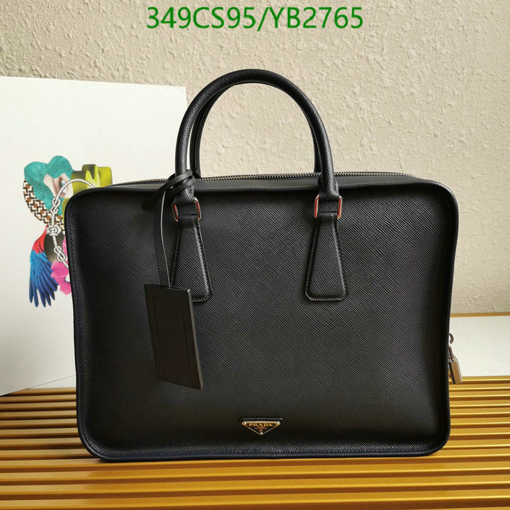 Prada Bag-(Mirror)-Handbag-,Code: YB2765,$: 349USD