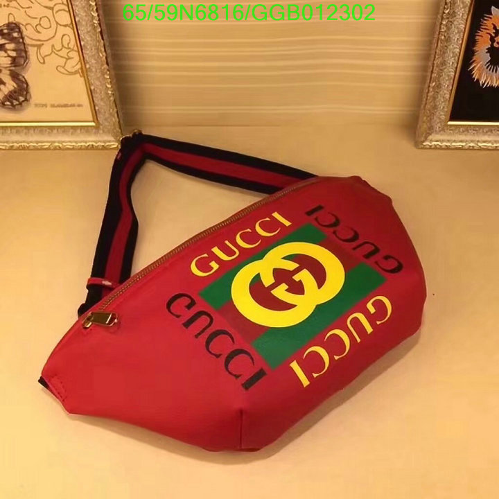 Gucci Bag-(4A)-Diagonal-,Code:GGB012302,$: 65USD